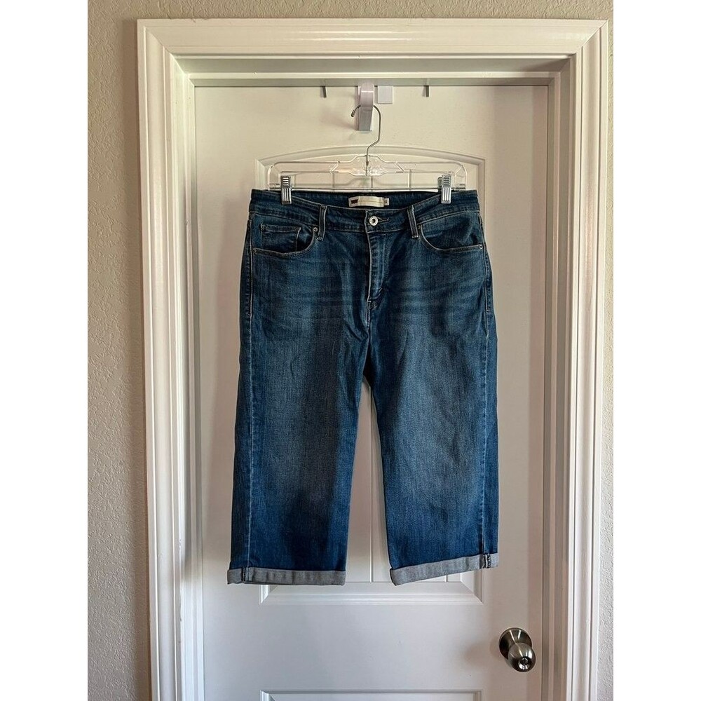 Levi's Women's Denim Long Shorts Size 12